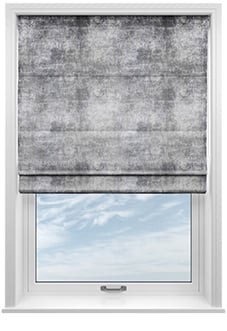 Nebula, Aluminium - Motorised Roman Blind